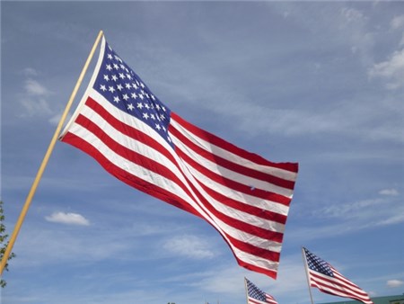 アメリカの国旗　星条旗
